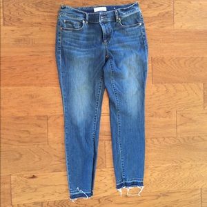 LOFT ankle jeans